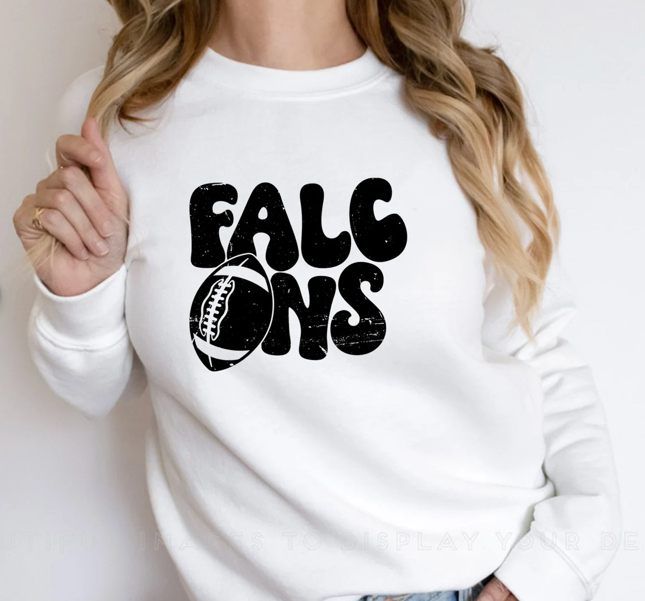 Falcons Football O - Sweatshirt or T-shirt