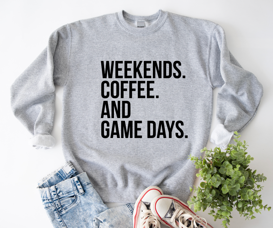 Coffee and Gameday Pullover