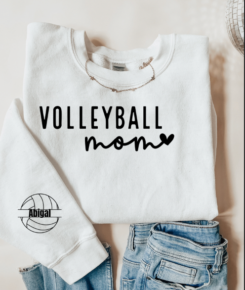 Volleyball Mom Custom Sleeves