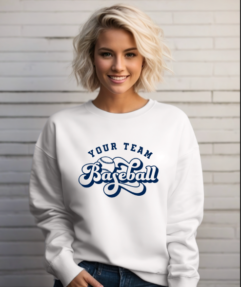 Custom Team Baseball Pullover