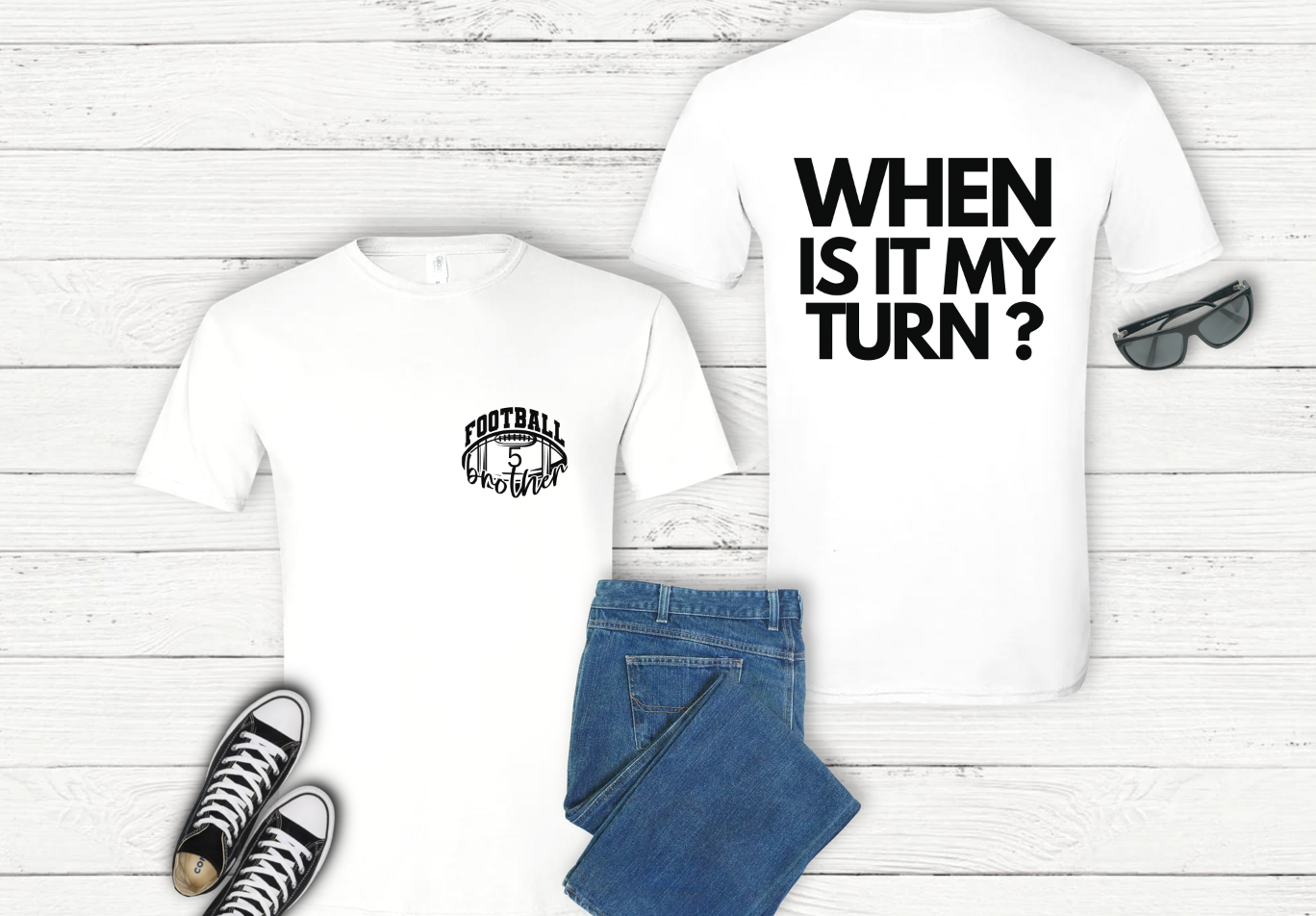 When Is It My Turn Kids Shirt